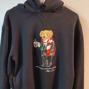 Like new polo bear hoodie